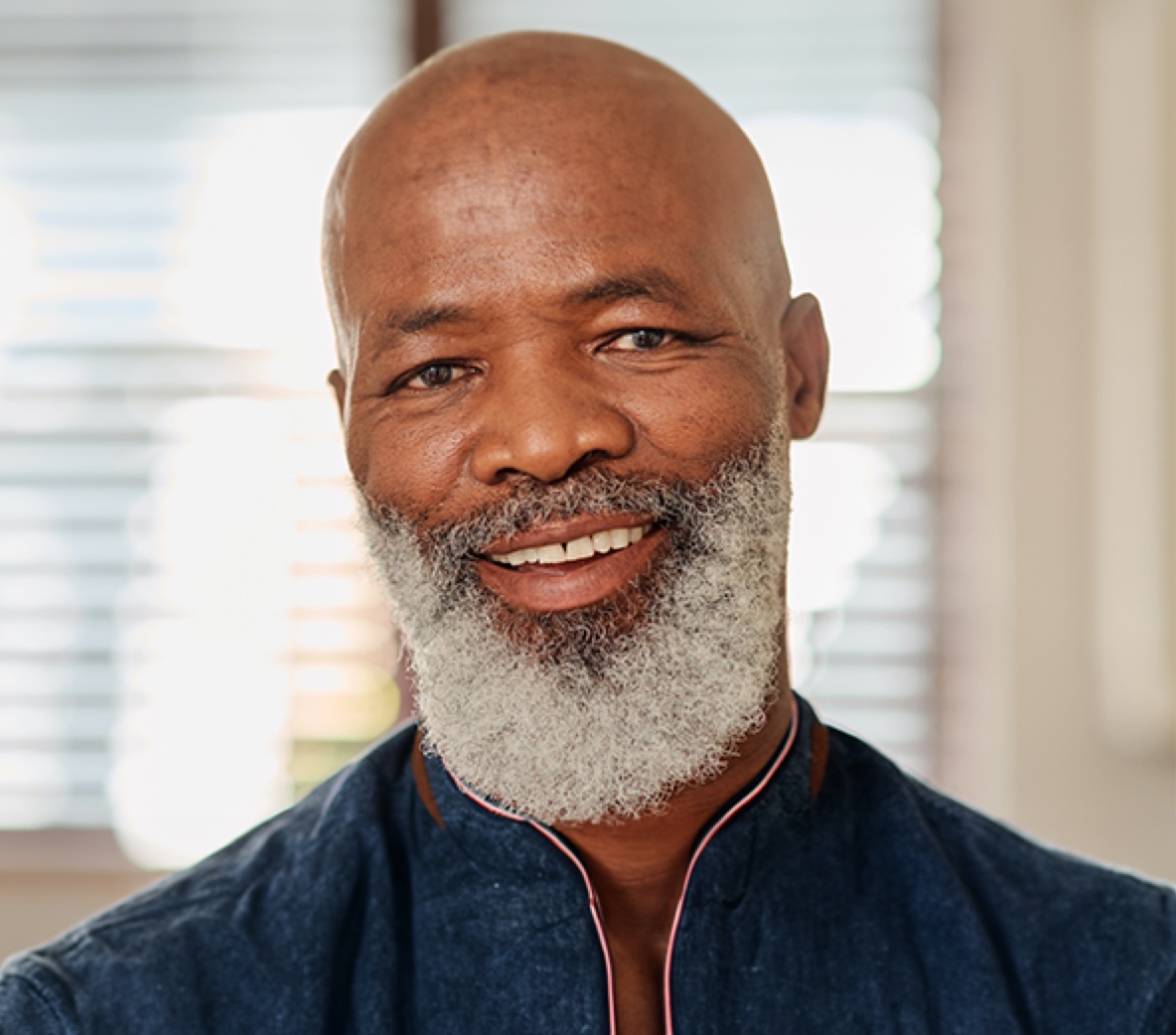 Elderly Man With Beard Banner