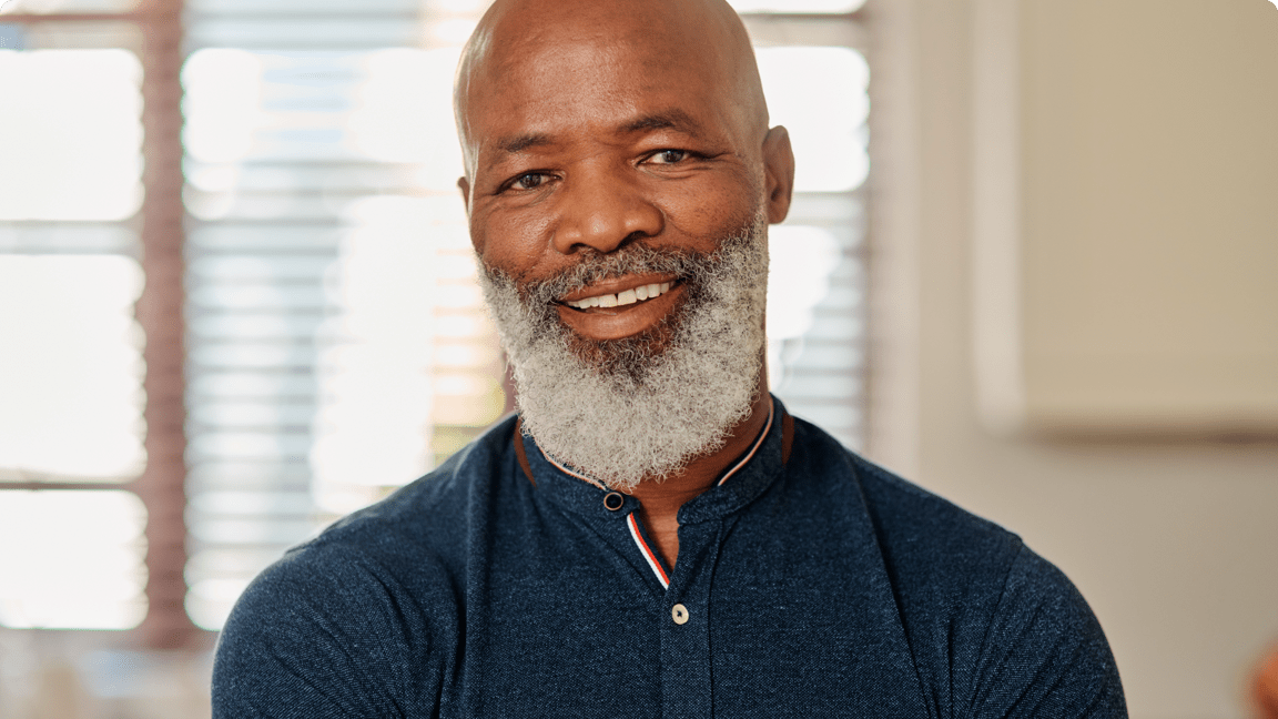 Elderly Man With Beard